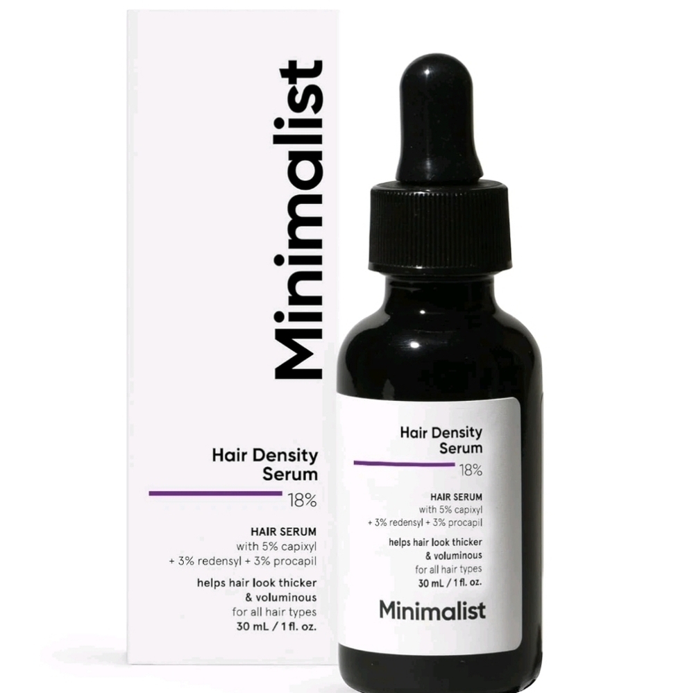 The Minimalist Hair Density Serum 18% Thicker Hair Quickly Men & Women New